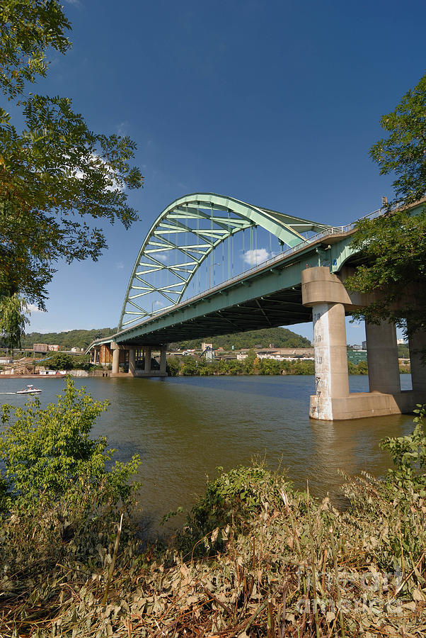 Birmingham Bridge Pittsburgh South Side Photograph by Amy Cicconi