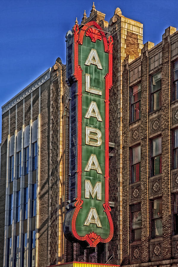 Birminghams Alabama Theatre Photograph by Mountain Dreams