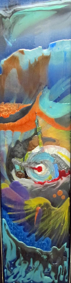 Big Bang Painting - Birth by Dedo Cristina