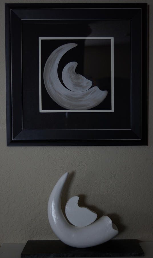 Birth of a New Moon Collaboration Photograph by Ernest Echols