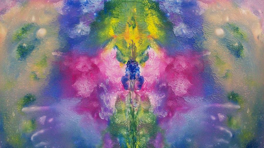 Birth of the Divine Feminine Painting by Sharon Ackley
