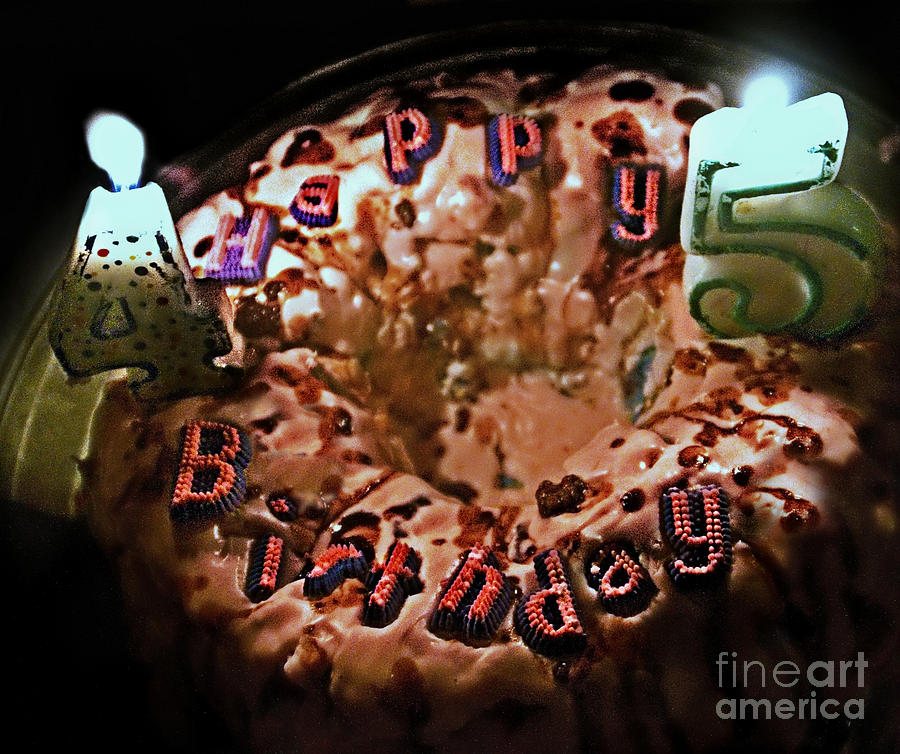 Birthday Cake 45 Photograph by Catherine Melvin