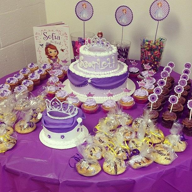 Purple Photograph - #birthday #cute #purple #cupcakes by Leanne H