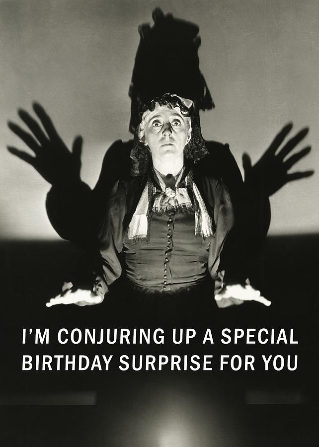 Birthday Surpise Greeting Card Photograph by Communique Cards