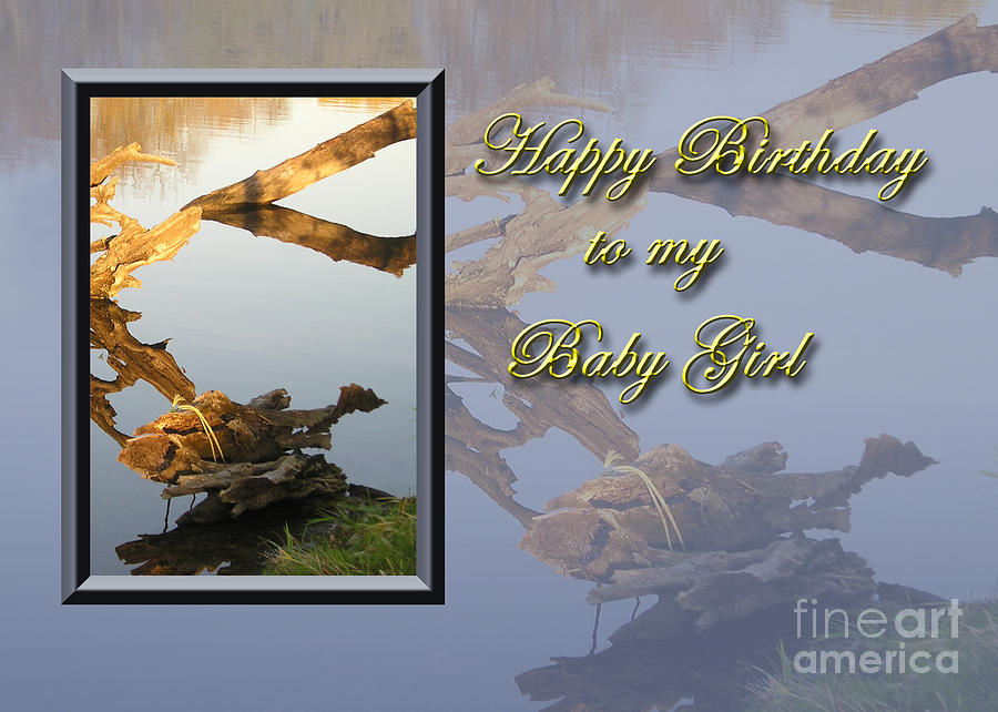 Sunset Photograph - birthday to my Baby Girl Fish by Jeanette K
