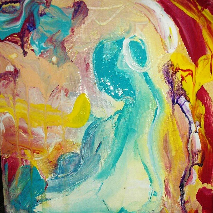 Birthing Chamber Painting by Kelly M Turner