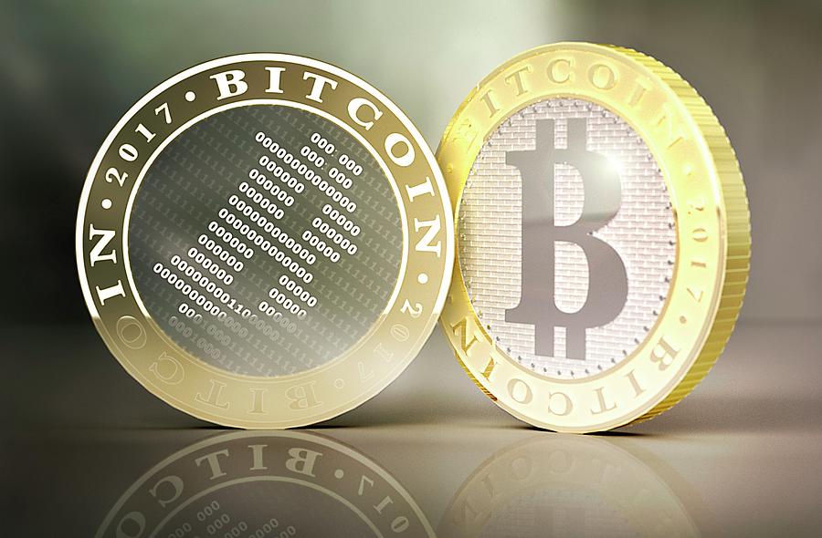 Bitcoins Photograph by Mark Garlick/science Photo Library - Fine Art ...