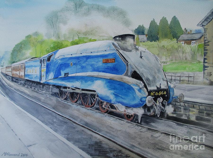 Bittern Painting by Martin Howard