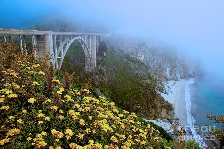 Bixby Bridge Big Sur California Photograph by Mel Ashar
