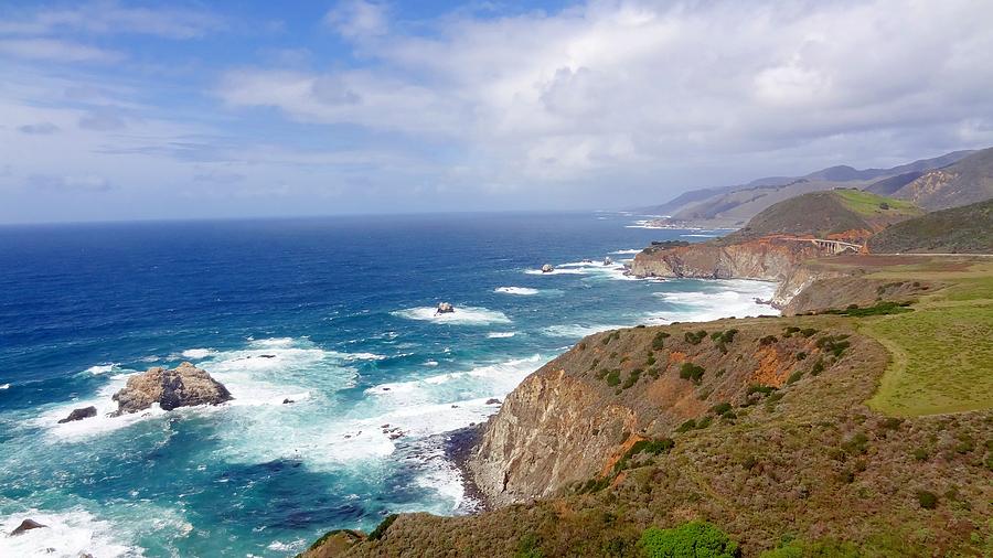 Bixby Bridge Pacific Coast Highway Photograph by Ricardo Lim - Fine Art ...