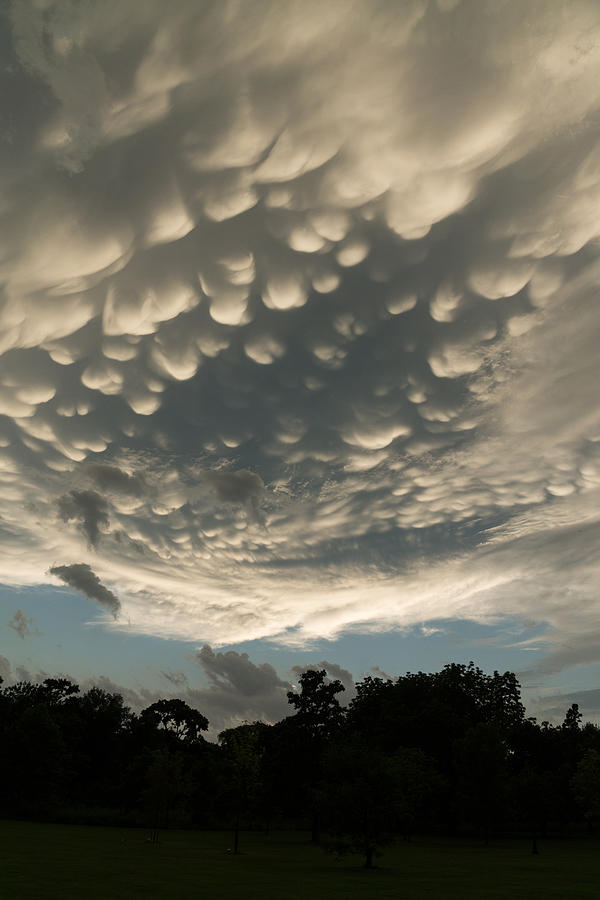 Bizarre Mammatus Clouds After A Storm Photograph By Georgia Mizuleva