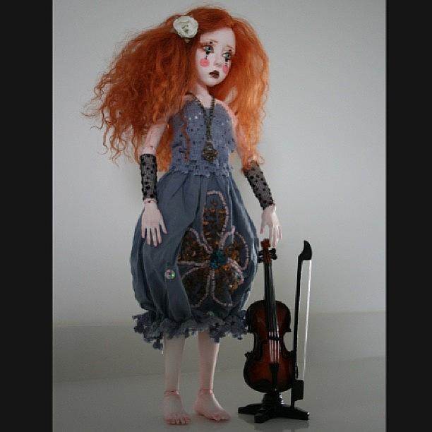 Fantasy Photograph - #bjd #handmade #doll #art #balljointed by Anna Gechtman