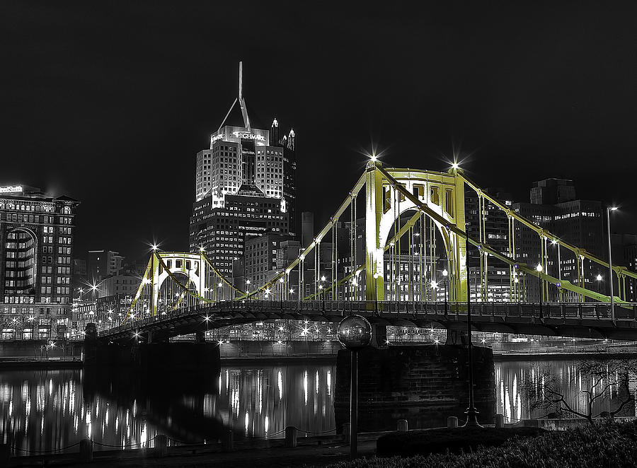 Pittsburgh Photograph - Black and Gold by John Duffy