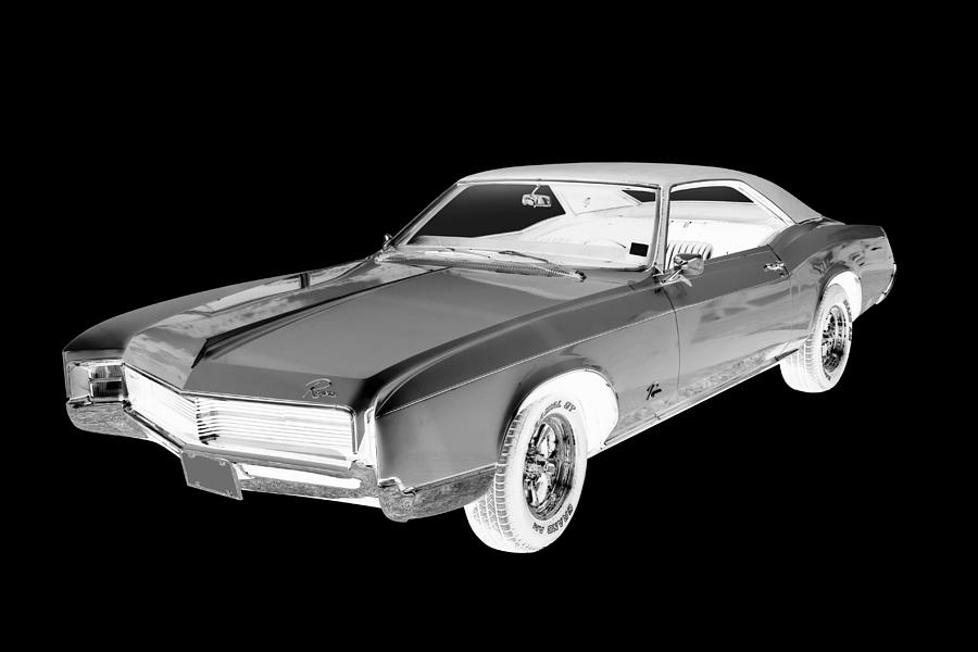 Black And White 1967 Buick Riviera Photograph by Keith Webber Jr