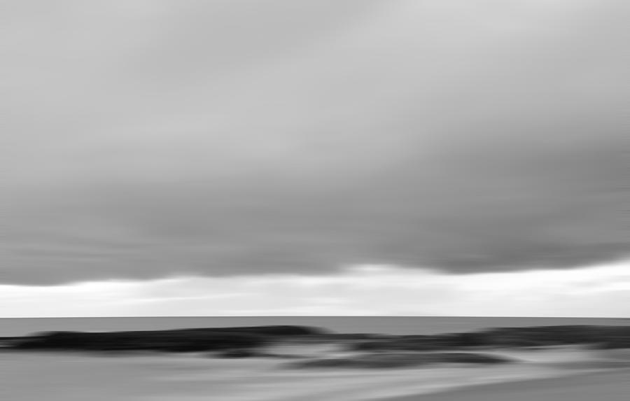 Black and White Abstract Seascape No. 07 Photograph by Pictorial Decor ...