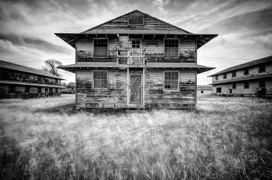 Black and White Building Photograph by Matt Hammerstein