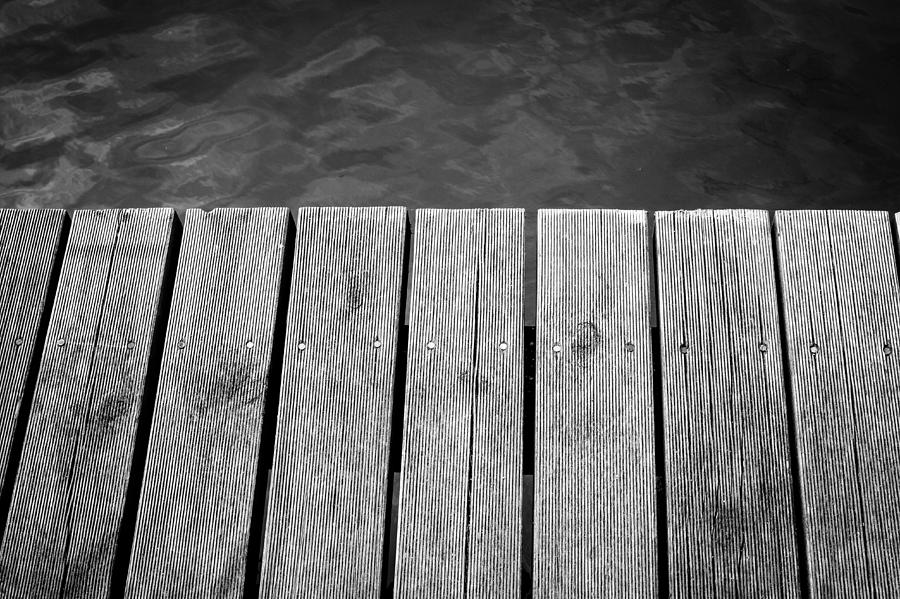 Black And White Photograph - Black and White Jetty by Pati Photography