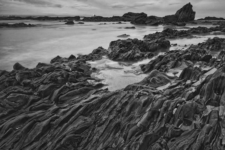 Black And White Of Rock Formations At Photograph by First Light - Fine ...