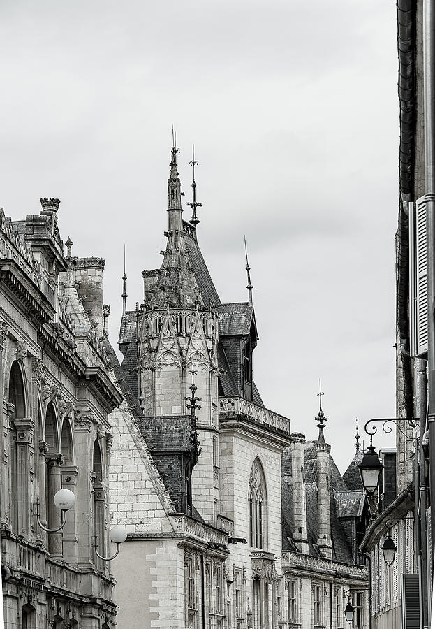 Black and white old town Photograph by All Around The World - Fine Art ...