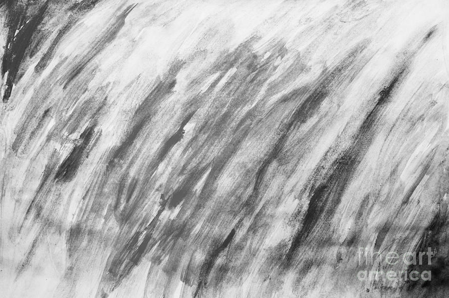 Abstract Photograph - Black and white painting pattern by Michal Bednarek