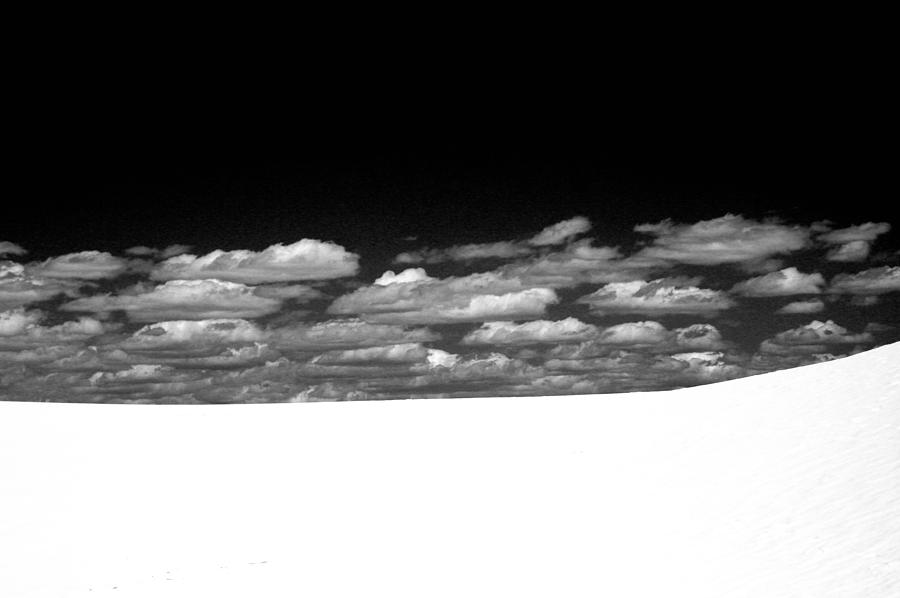 Black And White White Sands Photograph by Jeff Swan