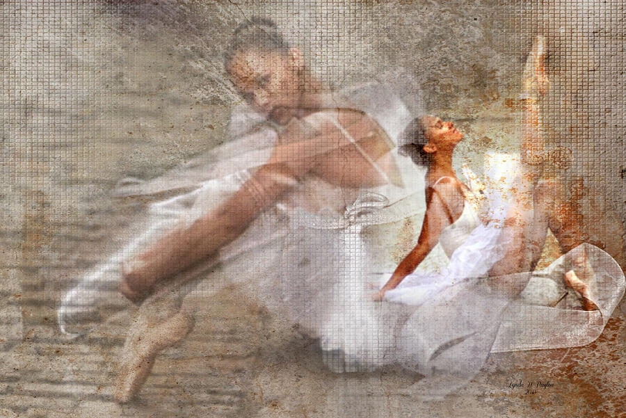Black Ballerina Digital Art by Lynda Payton