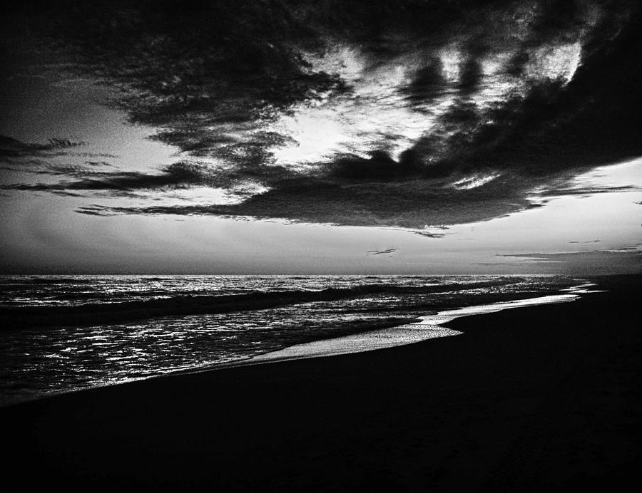 Black Beach at Romar Beach Digital Art by Michael Thomas