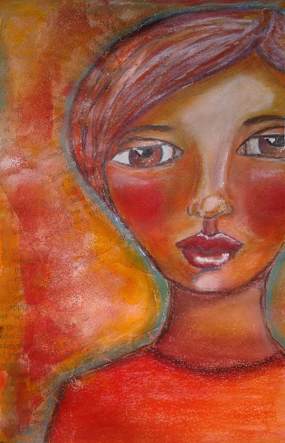 Black Mixed Media - Black beauty by Cristina Parus Black Mixed Media - Black beauty by Cristina Parus