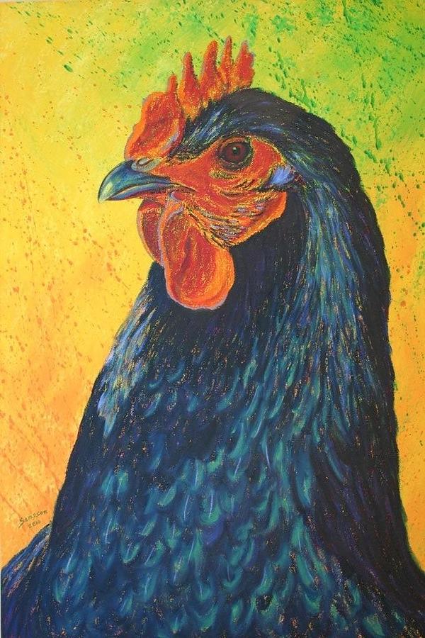 Black Betty Painting by Cynthia Sampson - Fine Art America