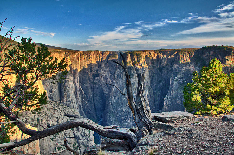 National Parks Photograph - Black Canyon Fading Light by Eric Rundle