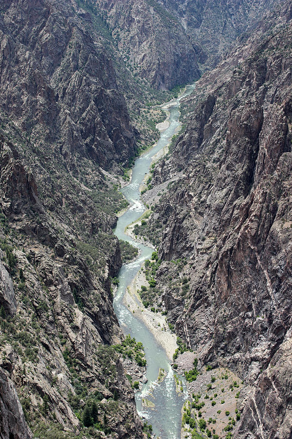 Black Canyon of the Gunnison Photograph by Mary Bedy