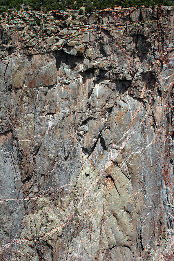 Black Canyon of the Gunnison Wall 2 Photograph by Mary Bedy