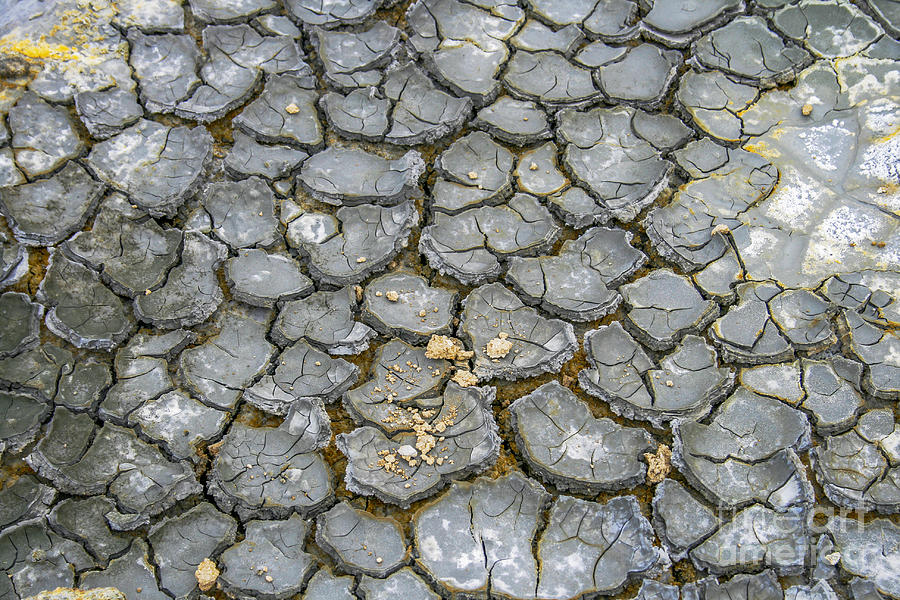 Black Cracked Earth Photograph by Patricia Hofmeester