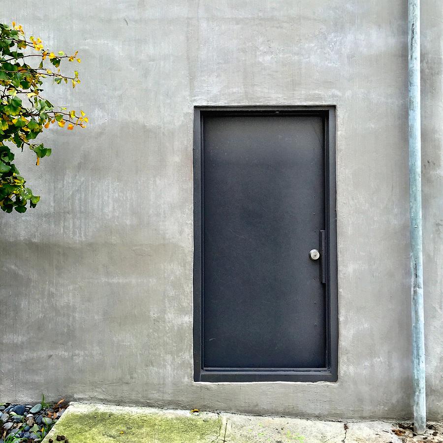 Black Door Photograph by Julie Gebhardt