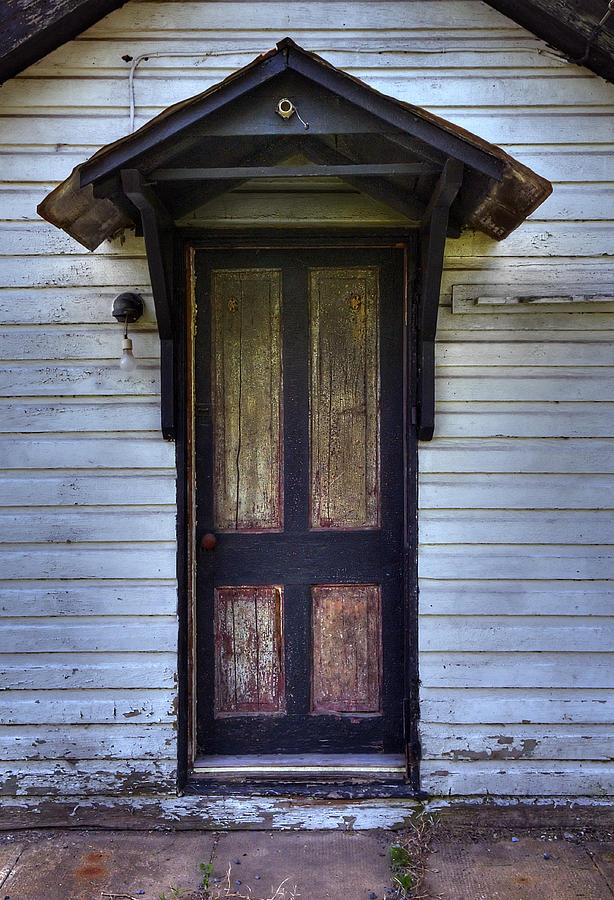 Black Door Photograph by Murray Bloom