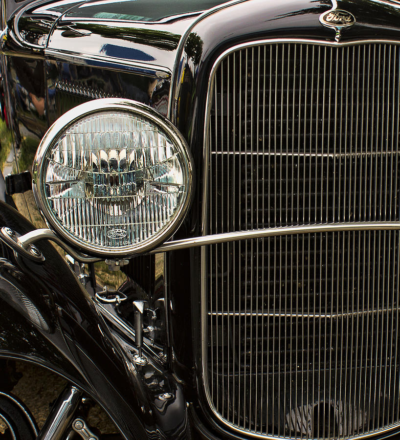 Black Ford Rod Photograph by Ron Roberts