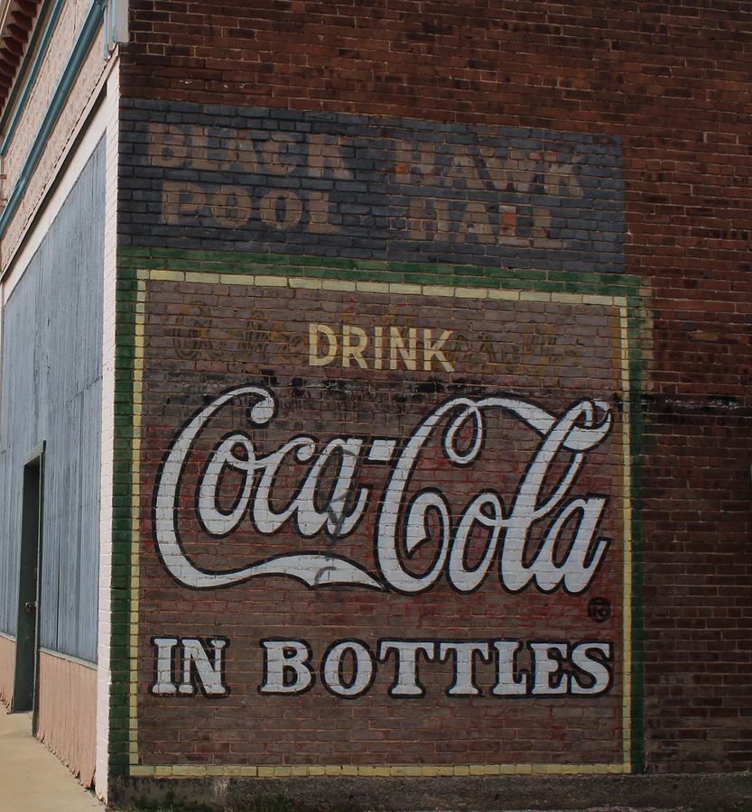 Black Hawk Pool Hall Drink Coca Cola In Bottles Photograph by Elizabeth Sullivan