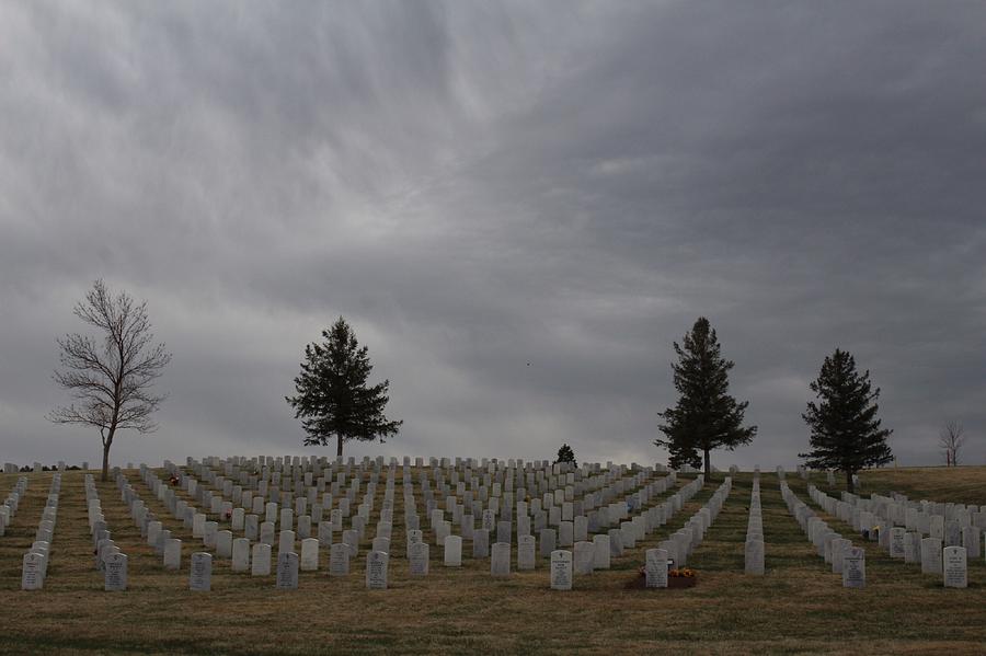 Black Hills Cemetery Photograph by Suzanne Lorenz