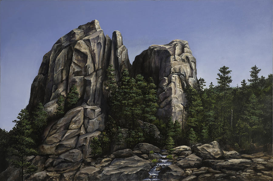 Black Hills Painting by Troy Bjorklund Fine Art America