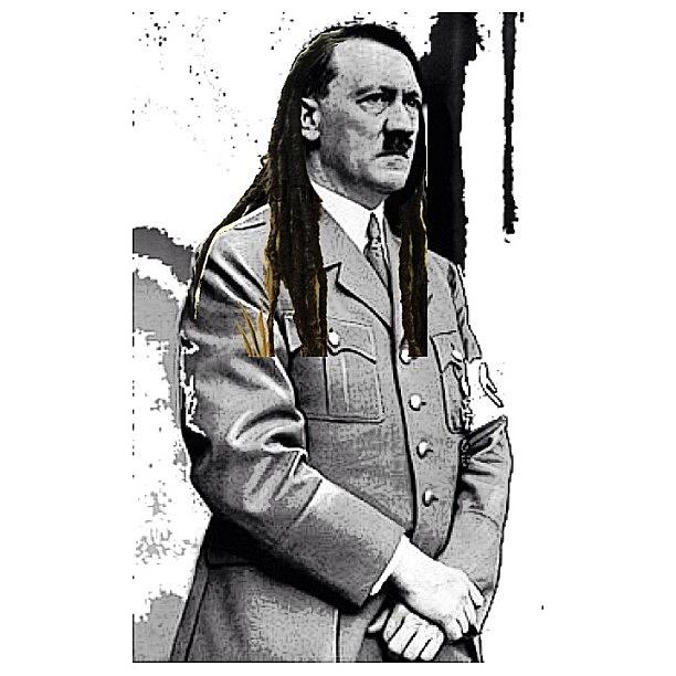 Surrealism Photograph - Black Hitler...
#art #artist #instaart by Popdada Ken Williams