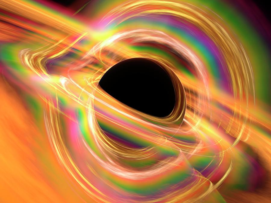 Black Hole Photograph by Alfred Pasieka