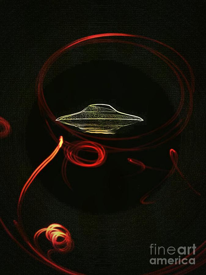 Alien Photograph - Black Hole by Daryl Macintyre