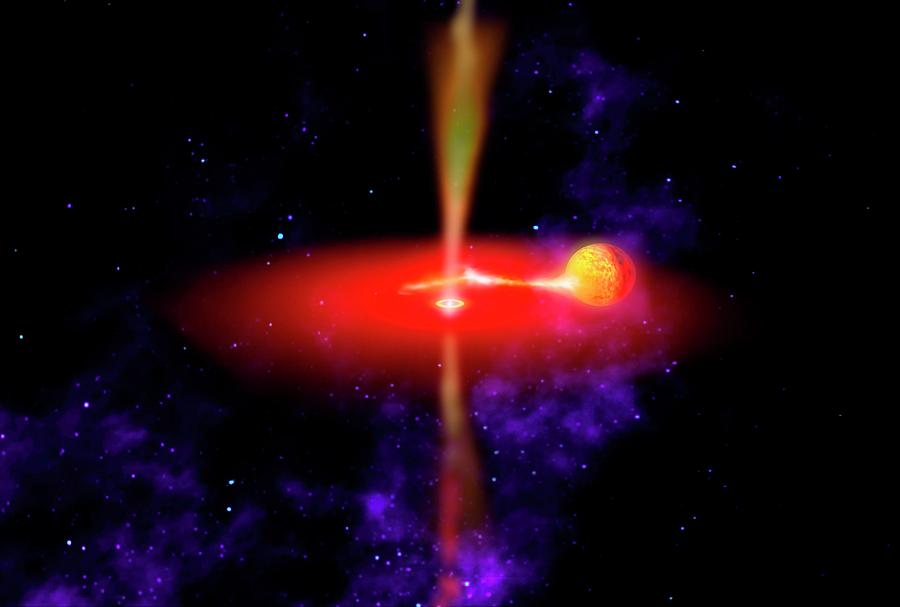 Space Photograph - Black Hole Gx 339-4 by Nasa/science Photo Library