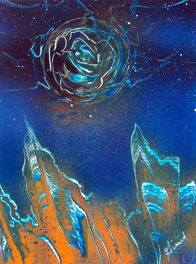 Space Painting - Black Hole by Jason Girard Space Painting - Black Hole by Jason Girard