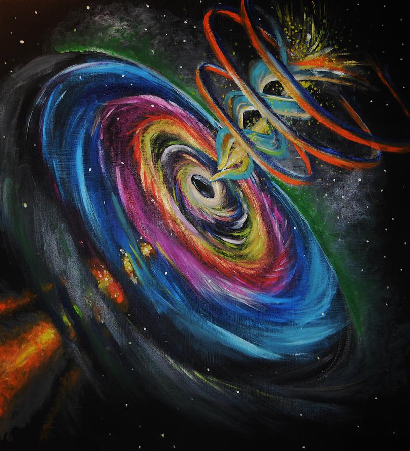 Black Hole Painting by Kali Koltz