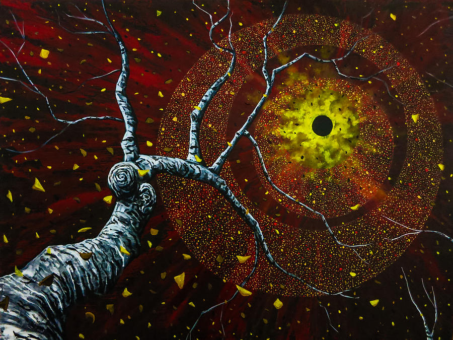 Black Hole Sun Painting by Joel Tesch