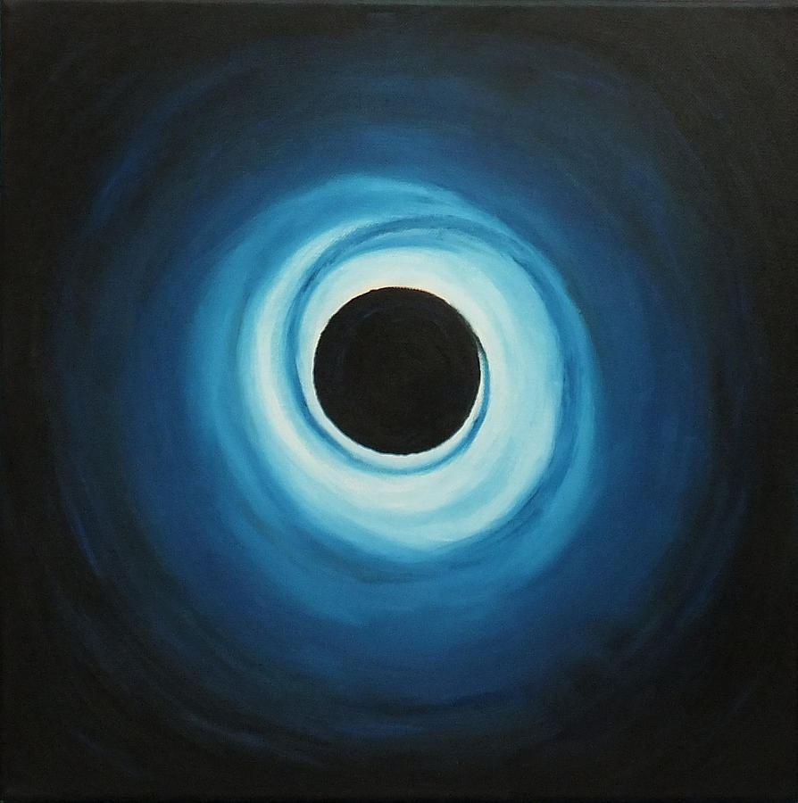 Star Trek Painting - Black Hole by Sven Nawrocki