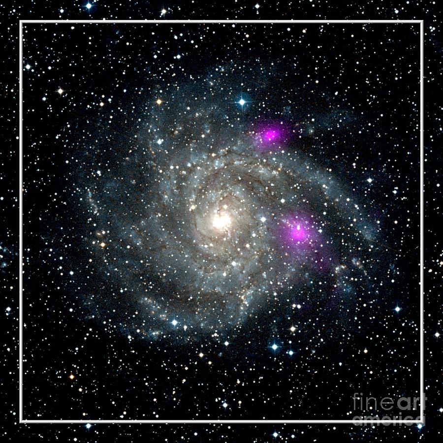 Black Holes in Spiral Galaxy NASA Photograph by Rose Santuci-Sofranko
