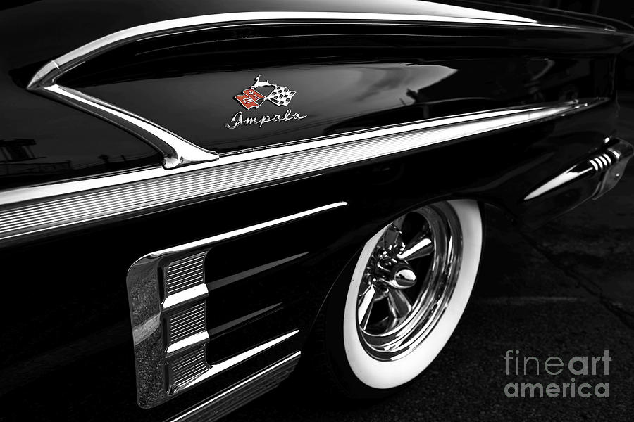 Black Impala Photograph by Dennis Hedberg