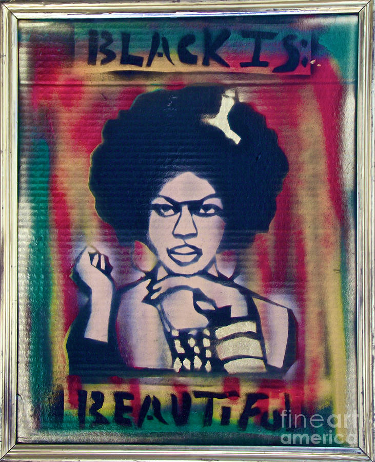 Black Is Beautiful RBG Painting By Tony B Conscious - Fine Art America